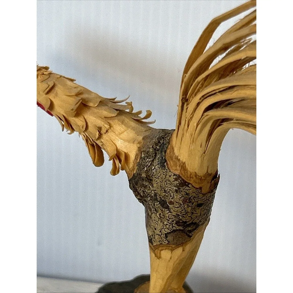 Hand Carved Wood Whittled 7
